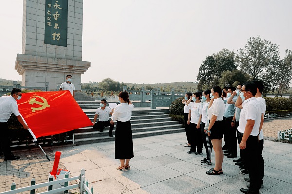 萧县建设投资集团开展庆七一主题活动